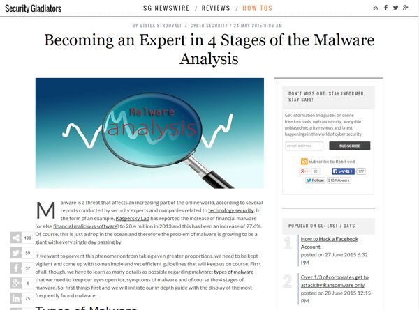 Becoming an Expert in 4 Stages of the Malware Analysis