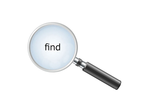 command: find